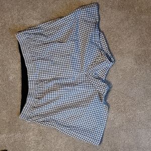 Plaid Boxer Shorts Size Large (36-38)